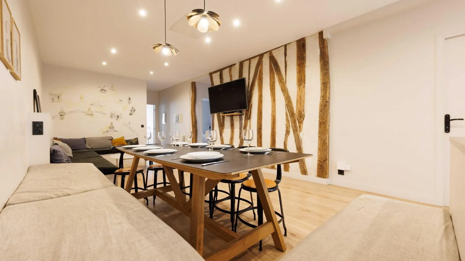 Apartamento Cosy - 4br-12p - Canal Saint-martin París